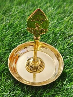 Vel with Plate (Brass)