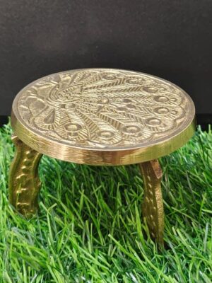 Brass Stool for Figurines and Diyas