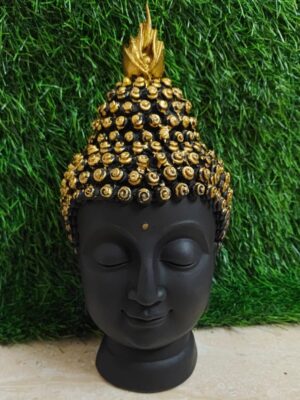 Ceramic Buddha Head Statue