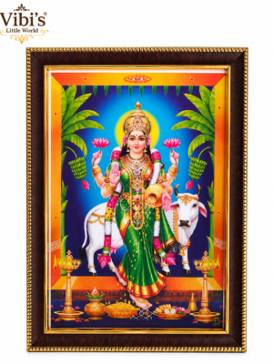 Vasthu GrahaLakshmi Photo Frame With Glitter Matt Finish [A4 Size]