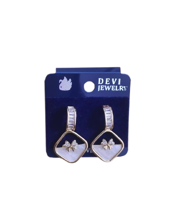 Fancy Crystal Stud Earrings