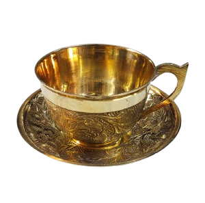 Cup And Saucer [Brass]