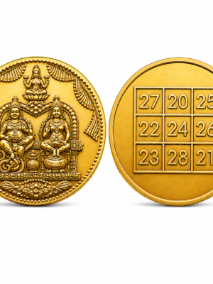 Lakshmi Kubera Coin [Brass] [Small]