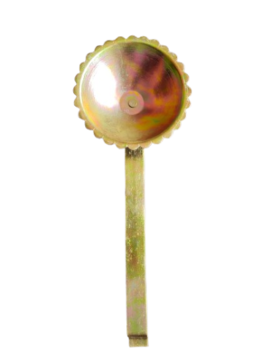 Dhoop Stand Sambrani Stand With Clay Plate [Aluminium]