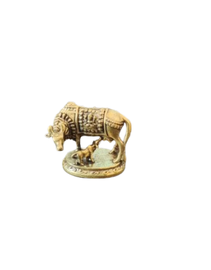 Kamadhenu Miniature [Brass] [1 Inch]