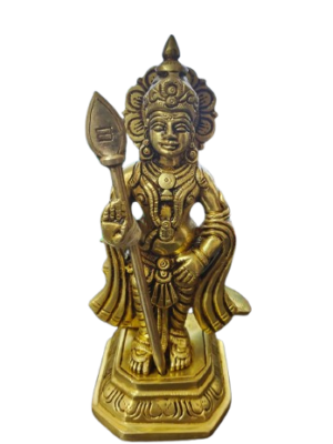 Murugan Statue [Brass] [4 Inch]