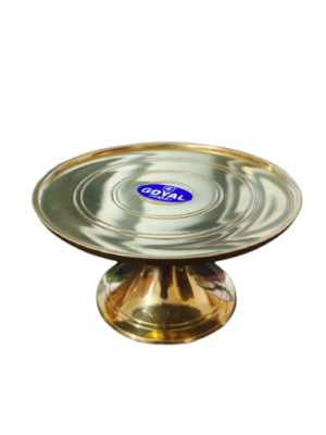 Platform for Figurines and Diyas [Brass] [13cm x 7cm]