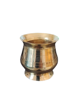 Kuladaiva Kalasam [Brass] [2 Inch]
