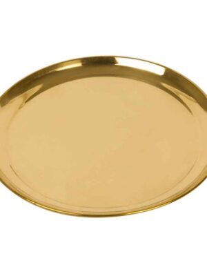 Plain Plate [Brass] [5.5 Inch]