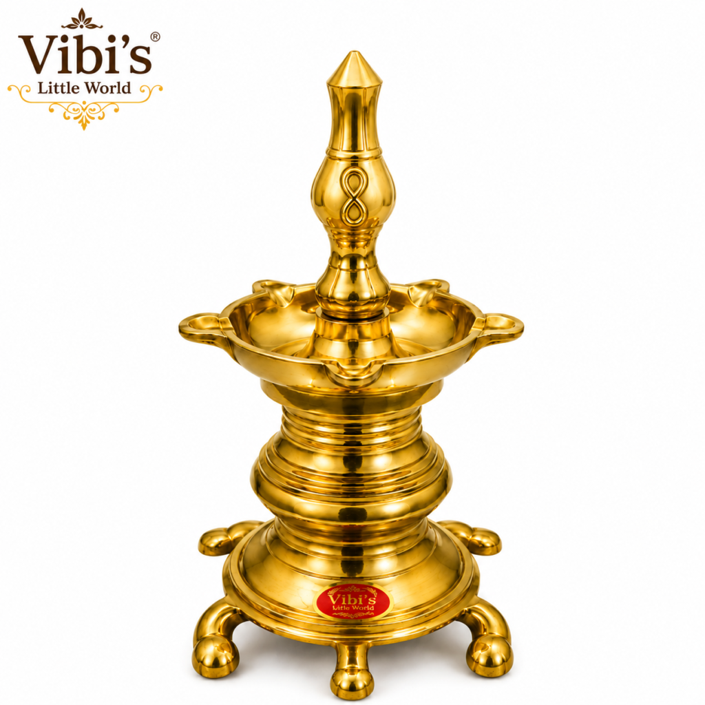 Vasthu Vilaku [Brass] [8.6 Inch]