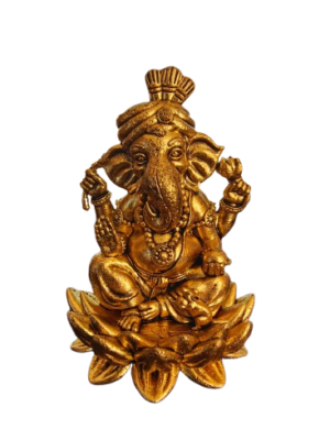 RajaGanapathy Miniature Antique [Brass] [2 Inch]