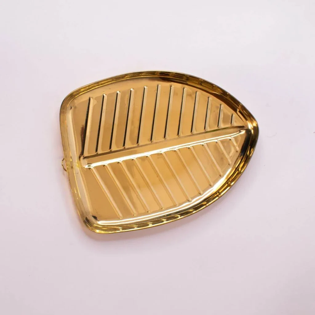 Banana Leaf Plate [Brass] [Large]