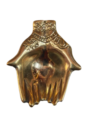 Kai Vilaku (Hands Diya) [Brass]