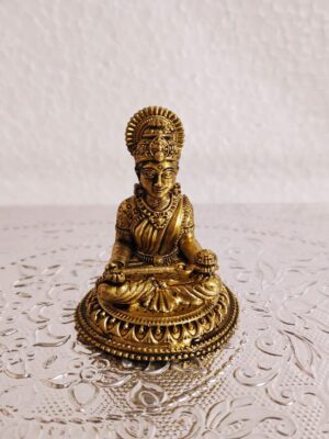 Annapoorani Statue – Antique Finish [Brass] [1.75 Inch]