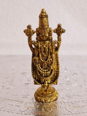 Lord Balaji Idol [Brass] [3 Inch]