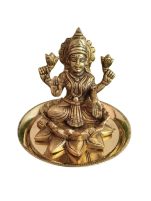 MahaLakshmi Idol [Brass] [4.5 Inch] [1.2 Kg]
