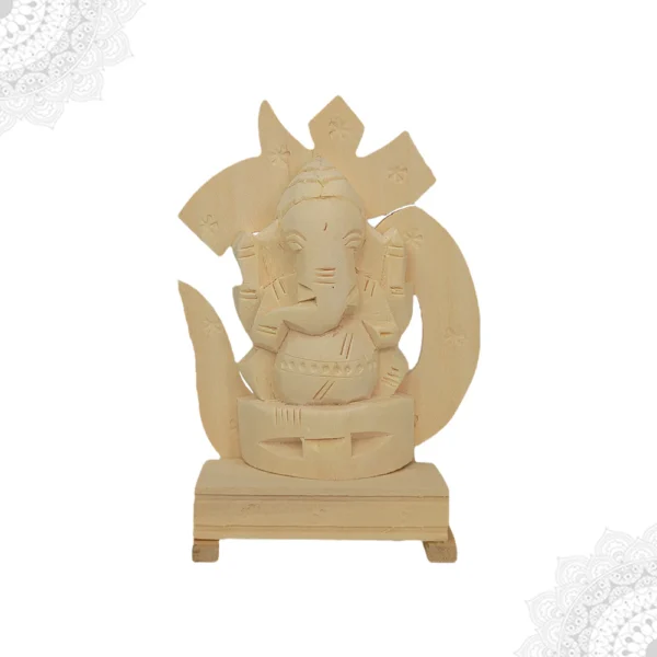 Vellerukku Vinayagar With Om - Lord Ganesha Figurine