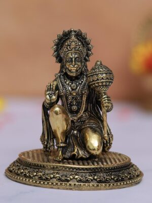 Hanuman Idol [Premium Brass] [4 Inch]