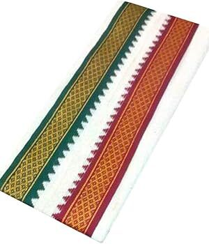 White Angavastram / Dhoti for Idols