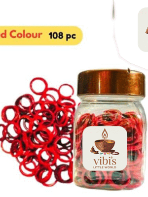 Red Chiti Gajulu - Ring Bangles [108]