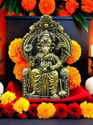 Ganesha Idol [Premium Brass] [2 Inch]