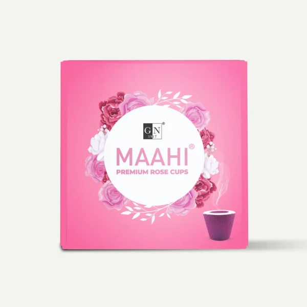 GN 1917 Maahi – Premium Rose Sambrani Cups
