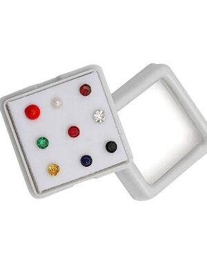 Navgrah Stone Set for Vastu – Nine Planet Gemstone Set for Harmony, Prosperity & Protection