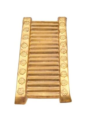 18 Padi – Eighteen Sacred Steps of Sabarimala Ayyappa Temple for Pooja & Home Temple [Brass] [1 Feet]