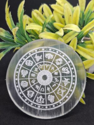 Energised Selenite Plate – 10× Stronger | Powerful Crystal for Cleansing, Protection & Energy Amplification
