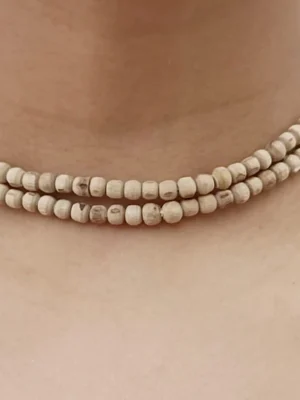 Original First Quality Tulasi Malai [6mm] [108 Beads] – Sacred Tulsi Japa Mala for Devotion & Spiritual Protection