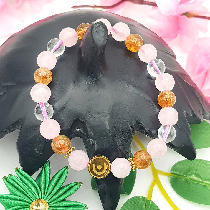 Vivaha Siddhi Bracelet [Certified] [8mm] – Certified Crystal Bracelet for Relationship Harmony & Timely Marriage