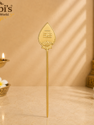 Vel Brass Pocket Size [Size 3] – Sacred Murugan Vel for Protection & Daily Devotion