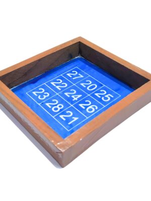 Kubera Kolam Stencil [5 × 5 Inches] – Auspicious Rangoli Design for Wealth & Prosperity