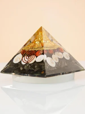 Money Magnet Pyrite Pyramid – Wealth Attraction Crystal for Prosperity & Business Growth