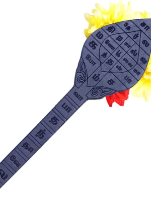 Sasthira Bandham Karungali Vel [6 Inches] [Certified] – Sacred Murugan Vel for Protection & Spiritual Power