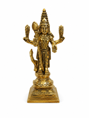 Murugan Statue [Brass] [6.25 Inch] – Divine Brass Idol for Protection, Courage & Blessings