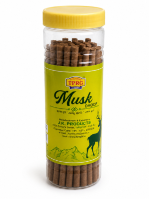 TPRG Musk Dhoop Sticks Incense Sticks [200g] – Long-Lasting Aromatic Dhoop for Pooja & Spiritual Ambience