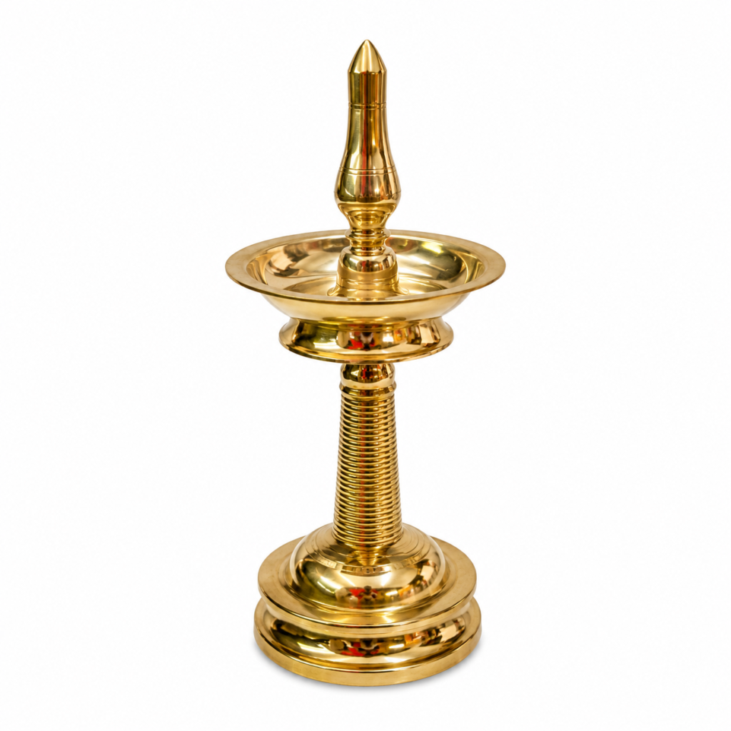 Nila Vilaku Kerala Vilaku [Brass] [14.4 Inch] [1.8kg]