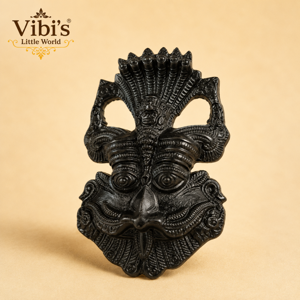 Black Tourmaline Kirtimukha [Certified]