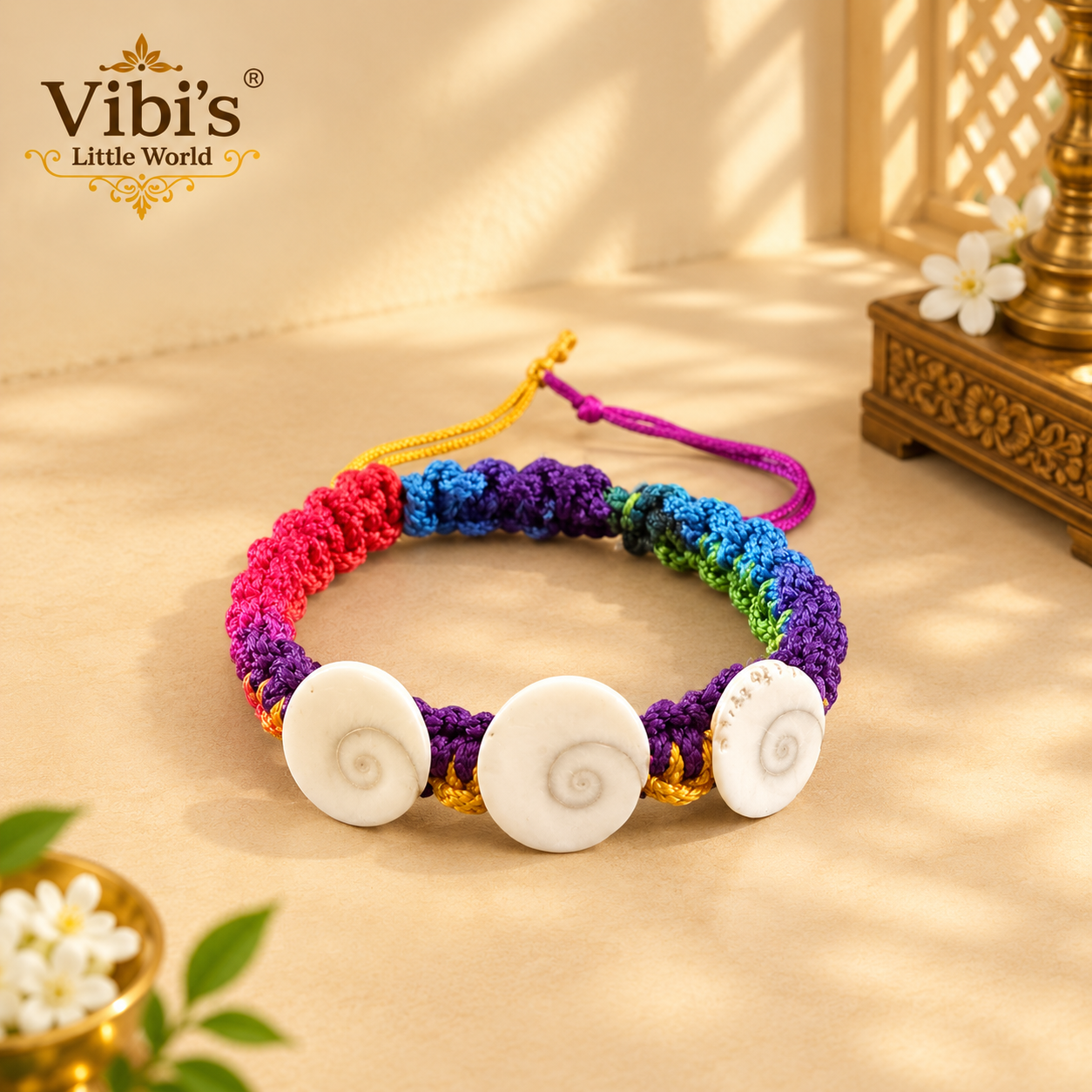 Gomati Chakra Spiritual Rakhi Bracelet
