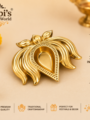 Light Weight Lotus Agal vilakku[Brass]