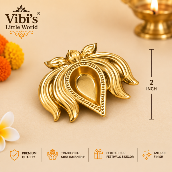 Light Weight Lotus Agal vilakku[Brass]