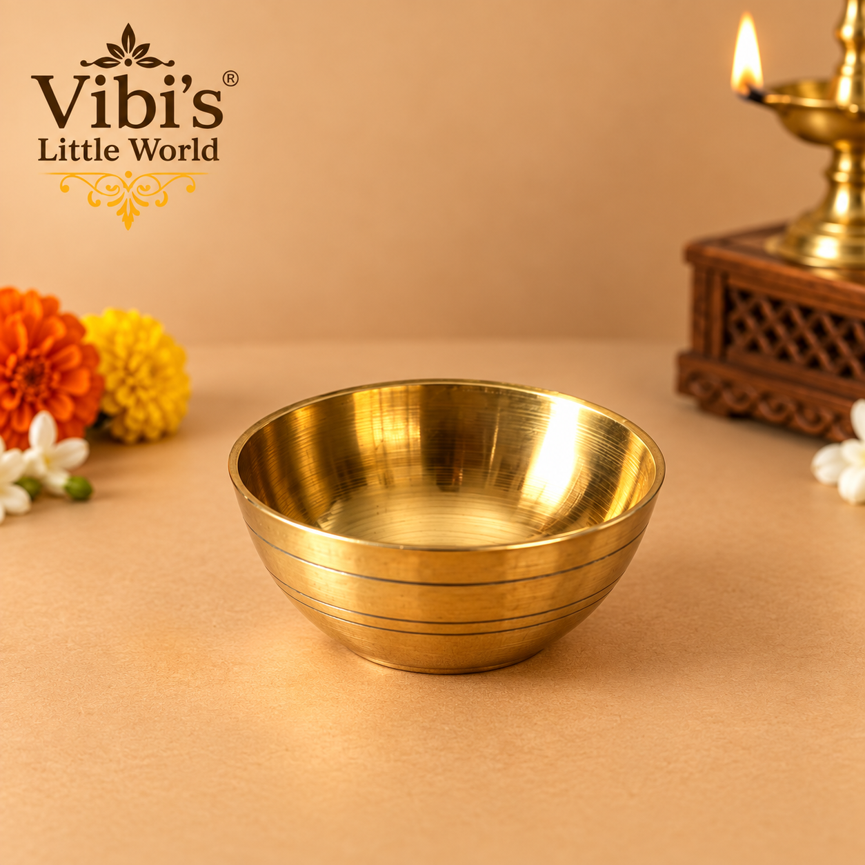 Pooja Bowl (Brass) (2 inch)